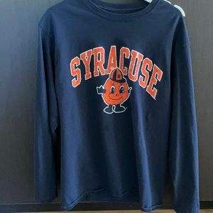 Syracuse graphic long sleeve shirt